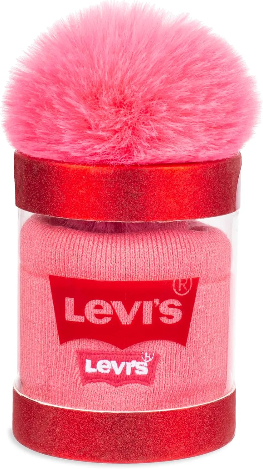Levi's Women's Cuffed Beanie with Pom