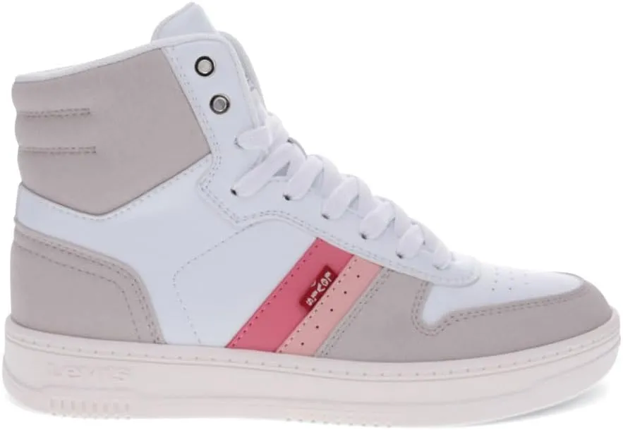 Levi's Womens Drive Hi Synthetic Leather Casual Hightop Sneaker Shoe
