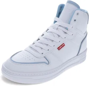Levi's Womens Drive Hi Synthetic Leather Casual Hightop Sneaker Shoe
