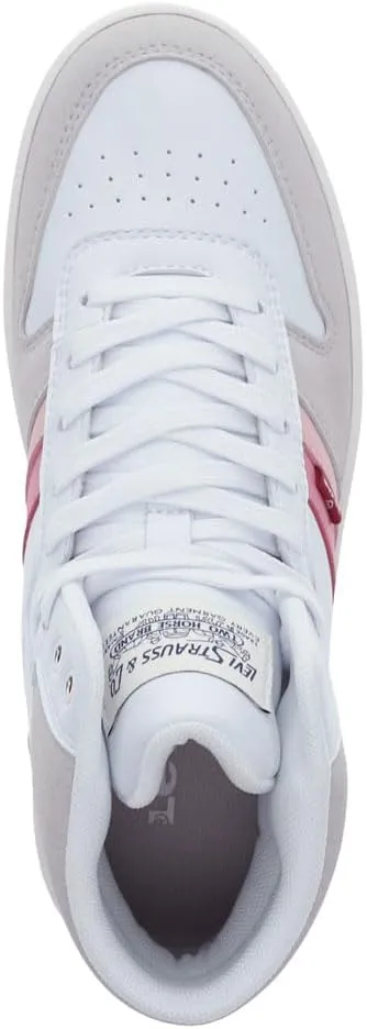 Levi's Womens Drive Hi Synthetic Leather Casual Hightop Sneaker Shoe