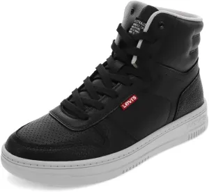 Levi's Womens Drive Hi Synthetic Leather Casual Hightop Sneaker Shoe
