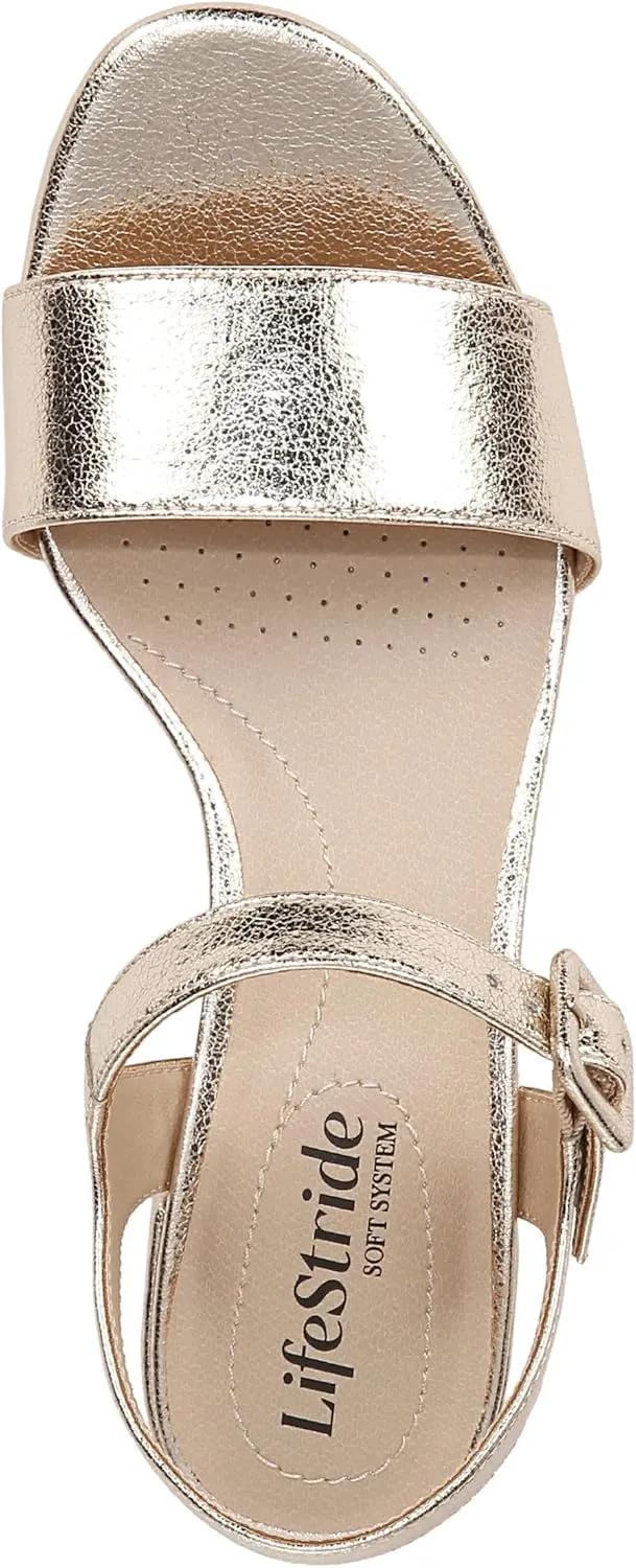 LifeStride Women's Trendy Heeled Sandal