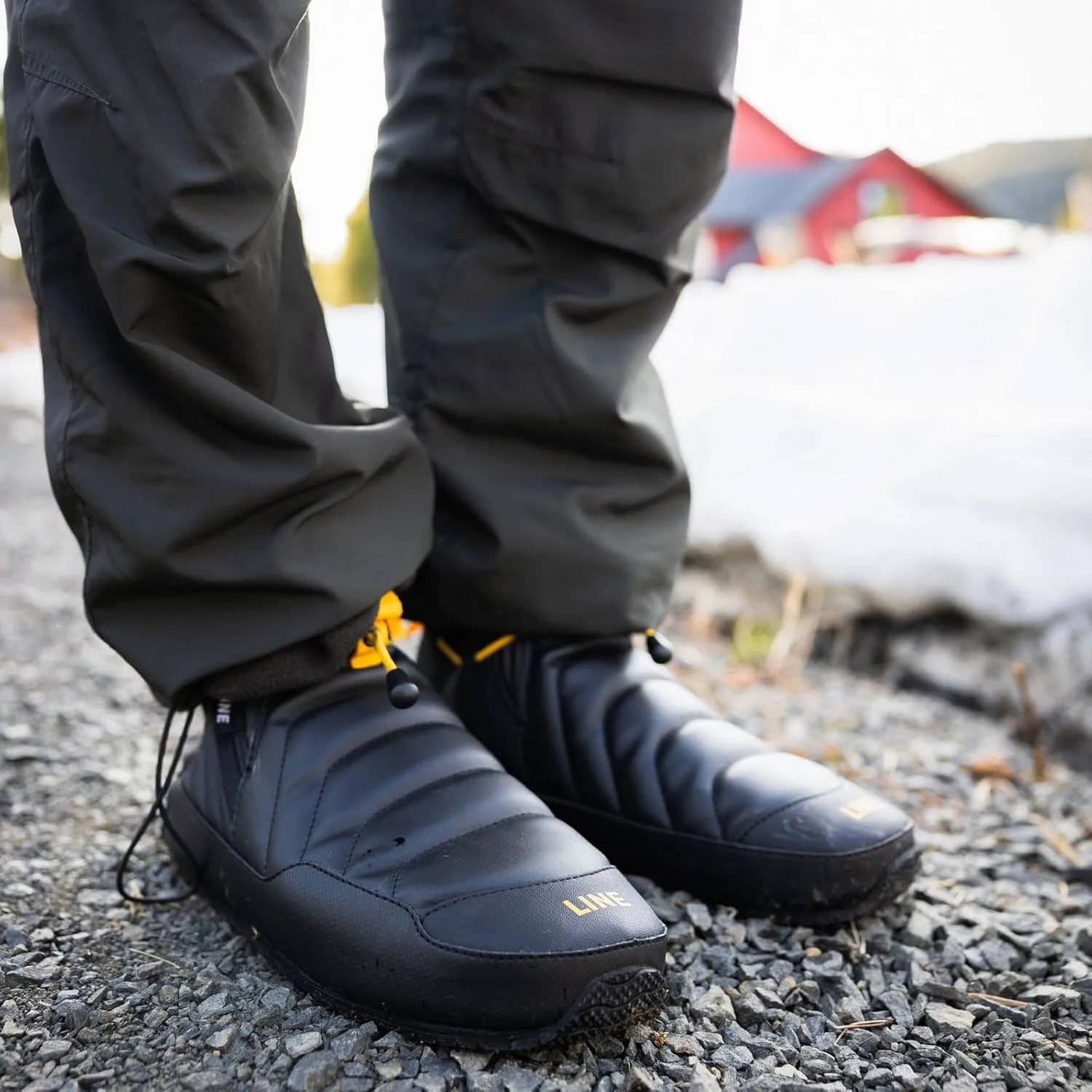 LINE Unisex Bootie 1.0 2025 - Versatile Outdoor Winter Sports Snow Apres Series Shoes | Cinch Pull & Collapsible Heel Pocket