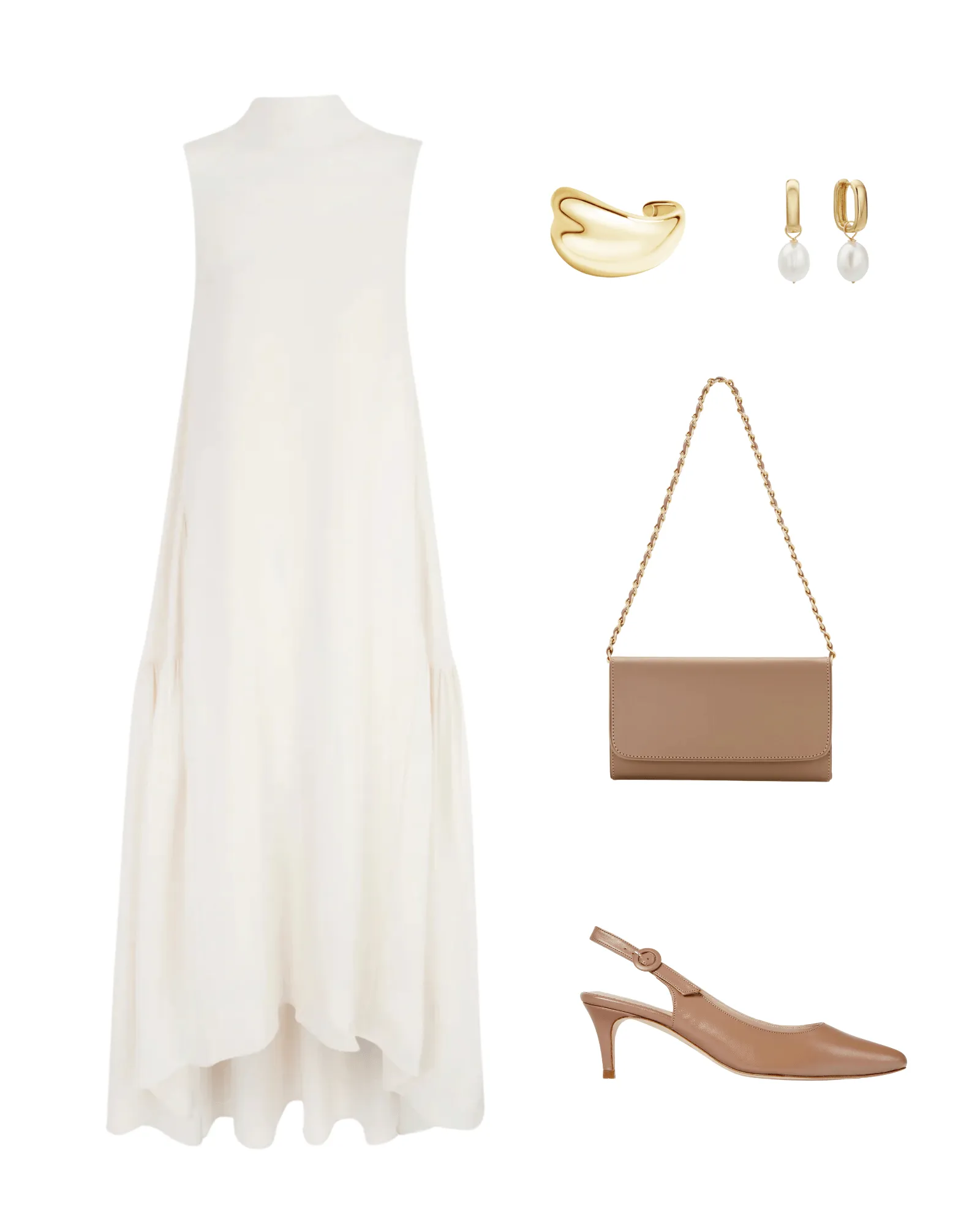 Lisa Sling Back Low Heel
