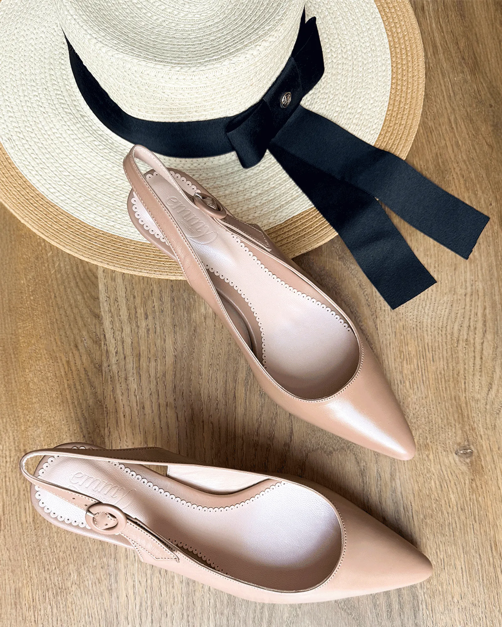 Lisa Sling Back Low Heel