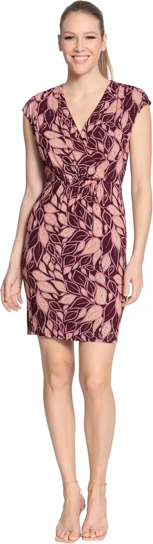 London Times Women's Surplus Blouson Dress