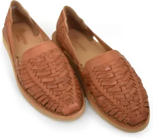 Macarena Collection Womens Shoes Leather Sandal Flat for Women | Huarache Handmade Mexican Sandals | Comfortable & Stylish Womens Sandals 3050