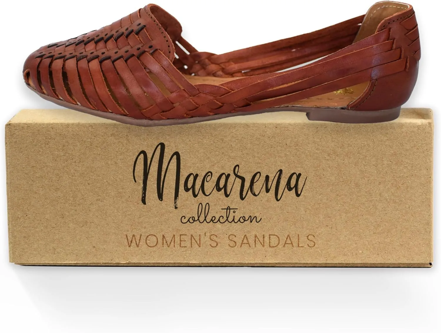 Macarena Collection Womens Shoes Leather Sandals for Women | Huarache Handmade Mexican Sandals | Comfortable & Stylish Womens Sandals 2167