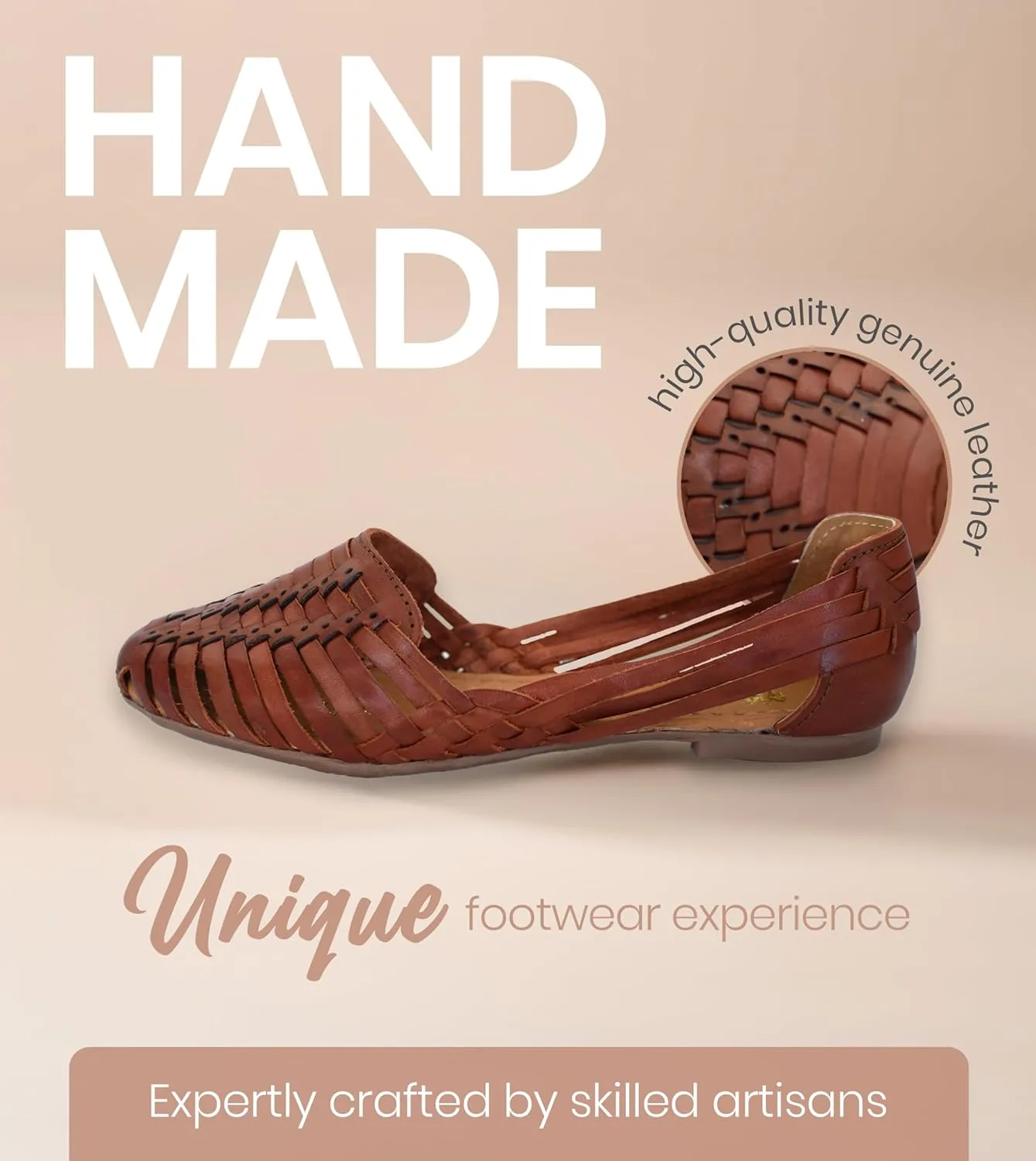 Macarena Collection Womens Shoes Leather Sandals for Women | Huarache Handmade Mexican Sandals | Comfortable & Stylish Womens Sandals 2167