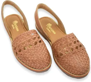 Macarena Collection Womens Shoes Leather Sandals for Women | Huarache Handmade Mexican Sandals Women | Comfortable & Stylish Womens Sandals 2340