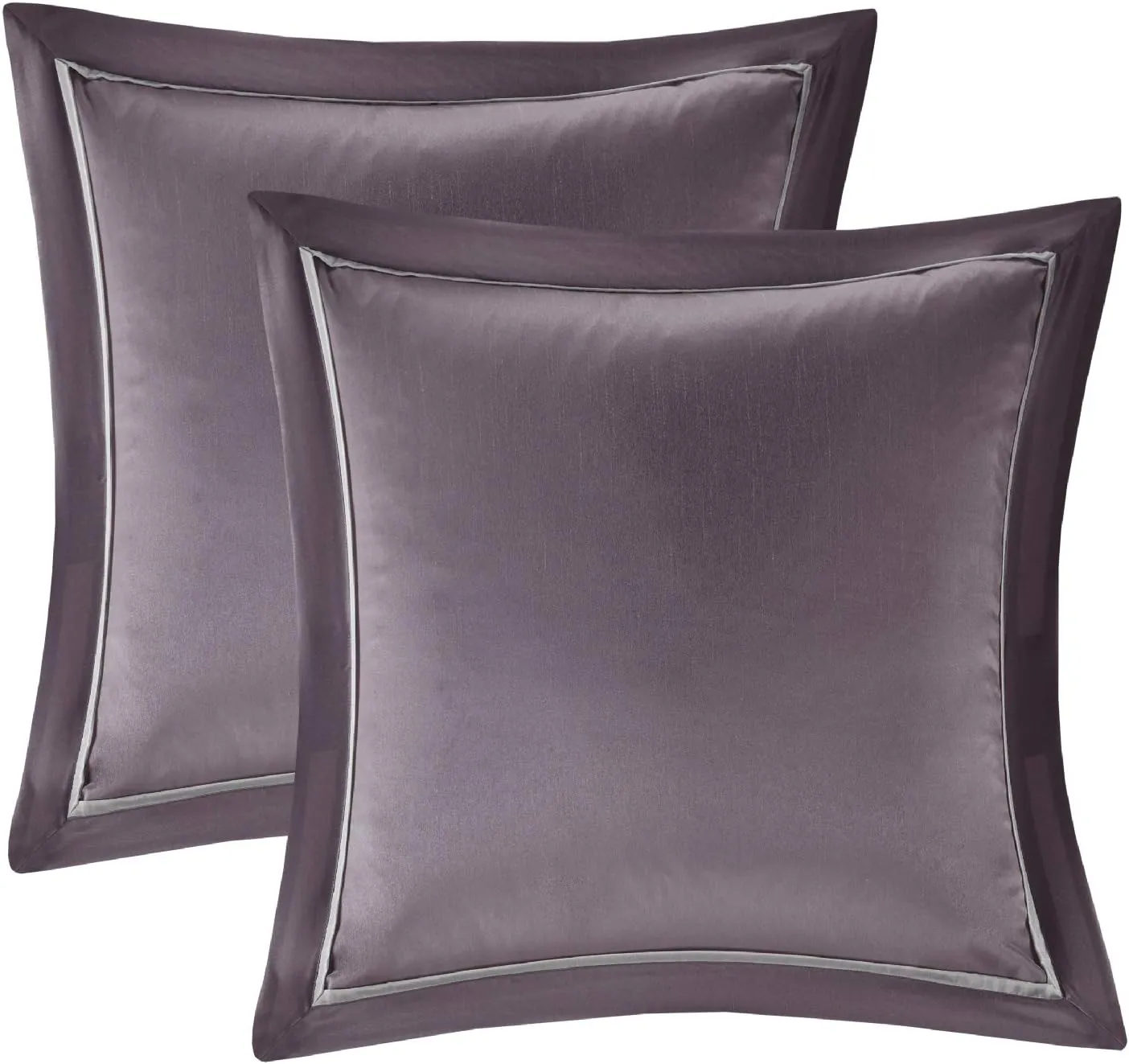 Madison Park Essentials King Comforter Set, 24 Piece Bedding With Matching Curtains, Decorative Pillows, Luxe Diamond Tufting , Room in a Bag Joella Collection, Plum King