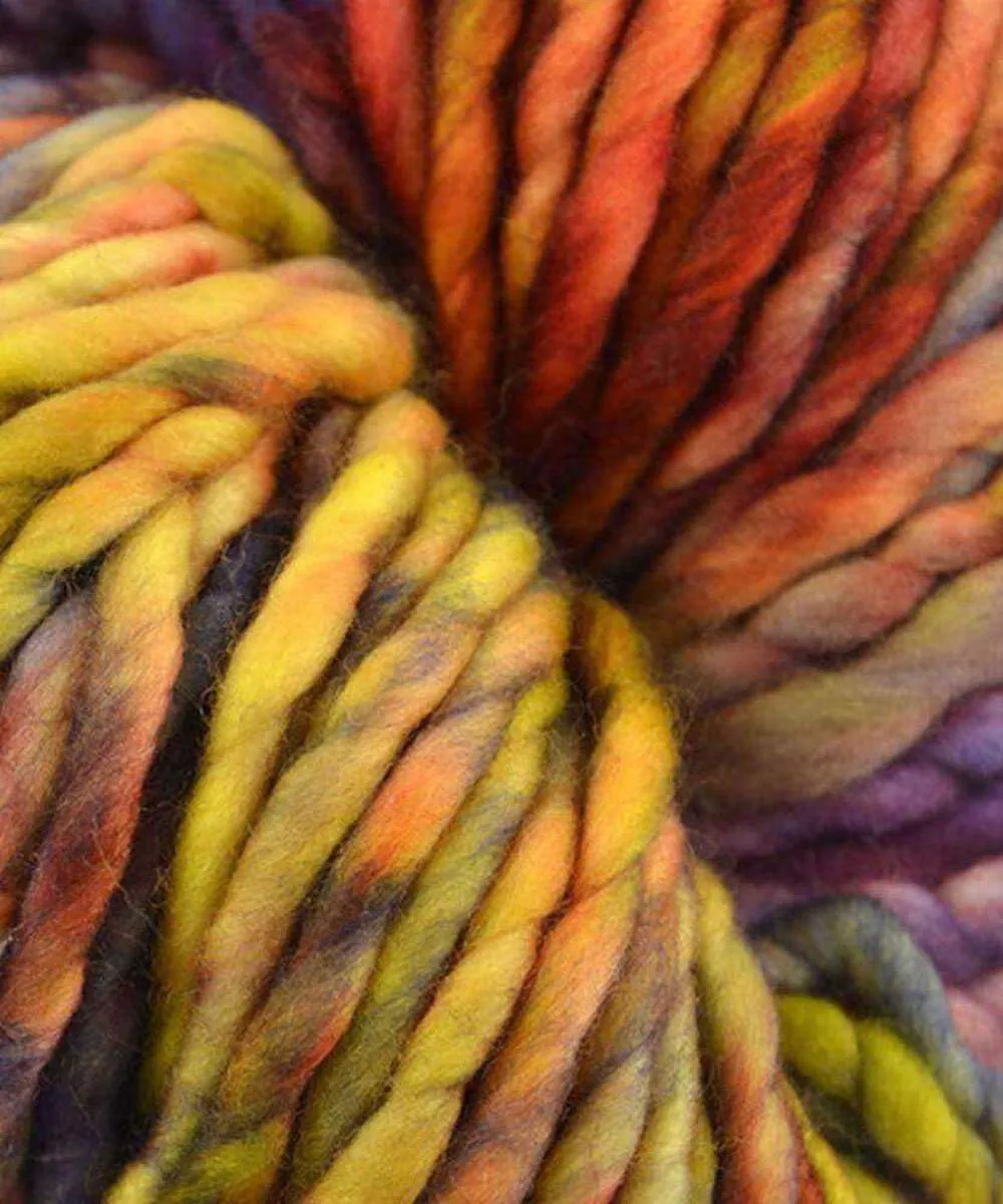 Malabrigo Rasta 849 Sombras - Super Chunky Weight Yarn, 100% Merino Wool