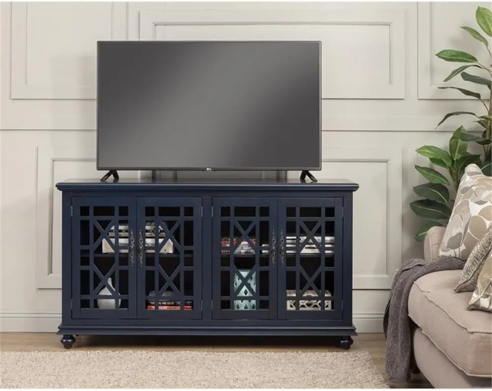 Martin Svensson Home Avalon 63" TV Stand, W x 35" H, Catalina Blue