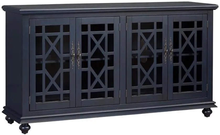 Martin Svensson Home Avalon 63" TV Stand, W x 35" H, Catalina Blue