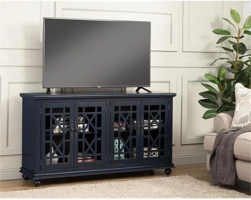 Martin Svensson Home Avalon 63" TV Stand, W x 35" H, Catalina Blue