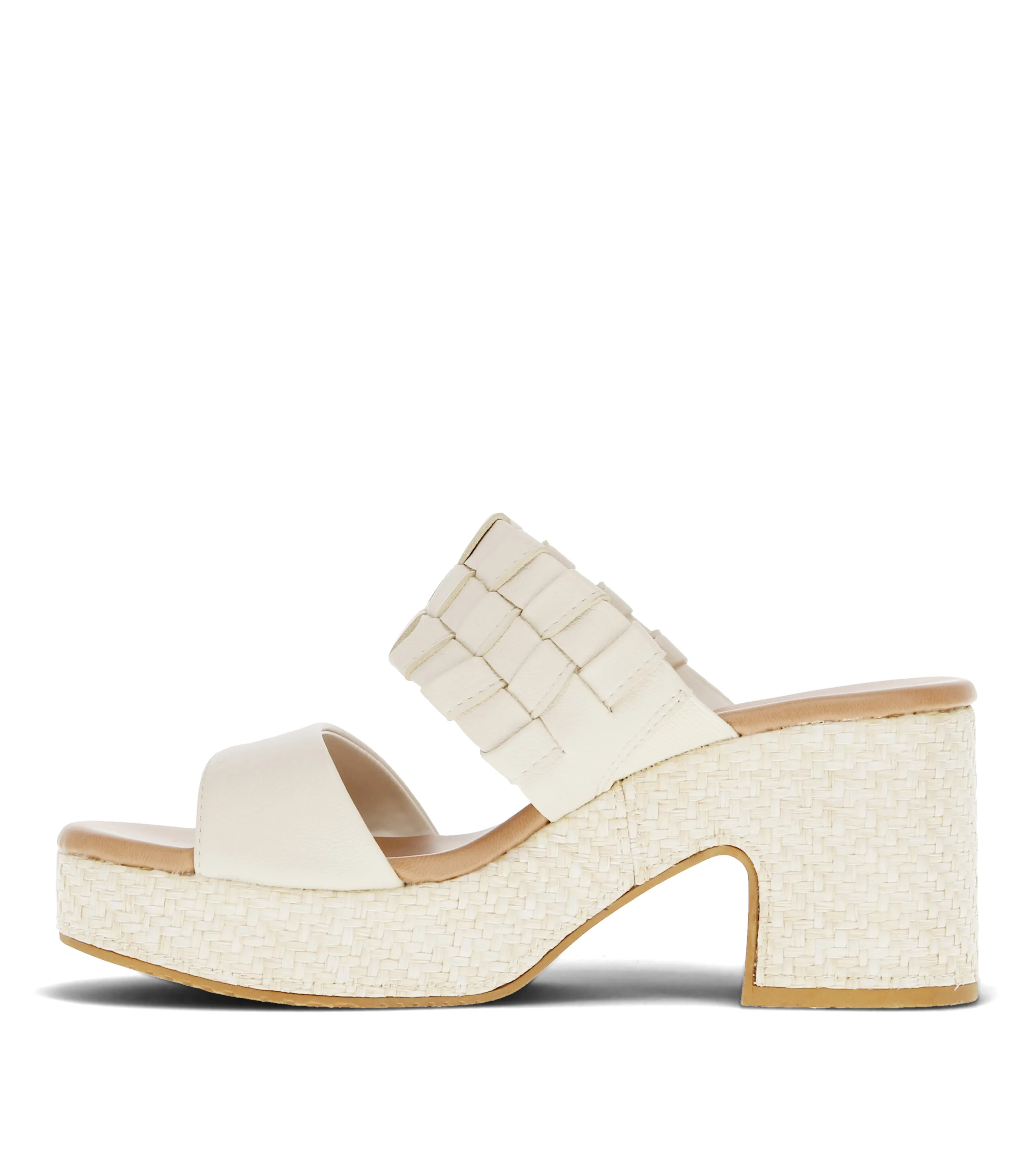 Mavis Block Heel Slide Sandal