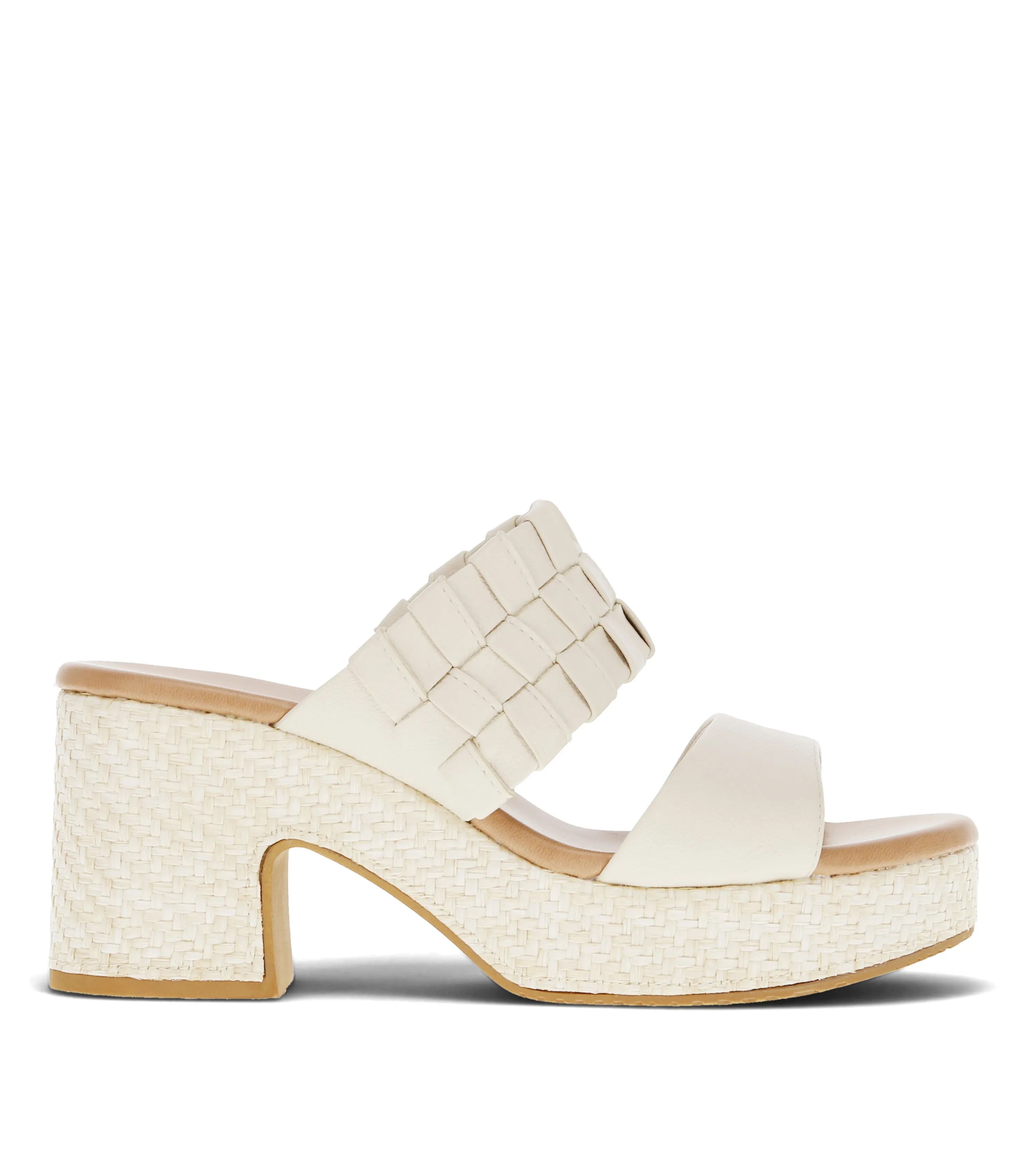 Mavis Block Heel Slide Sandal