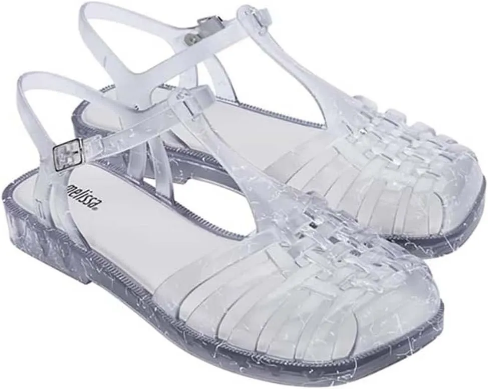 melissa Girl's Slingback Fisherman Sandal, 35/36 EU