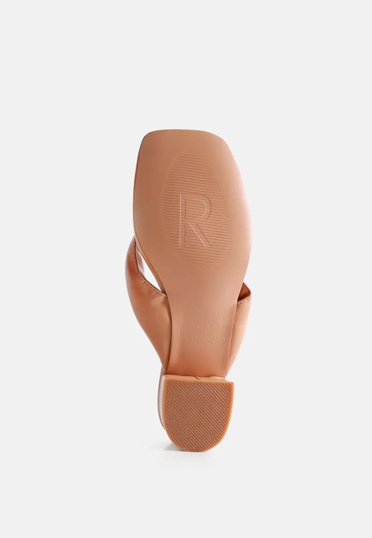 Memestar Low Heel Thong Sandals By Ruw