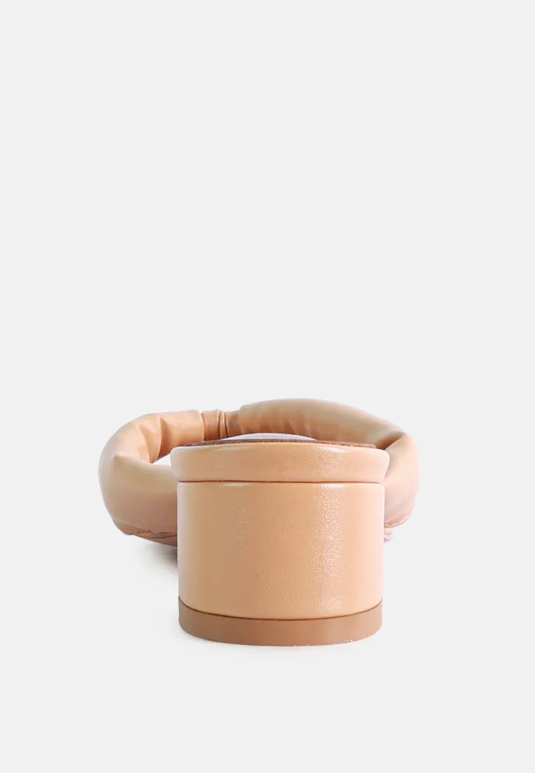 Memestar Low Heel Thong Sandals By Ruw