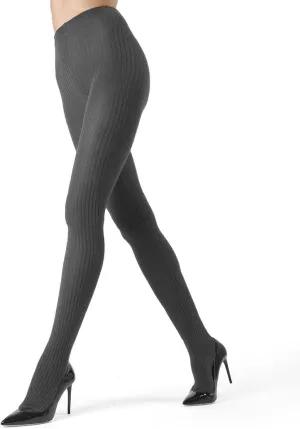 MeMoi Boston Ribbed Cotton Tights for Women, Cozy and Warm Durable Sweater Tights - Sizes Small to Queen 2