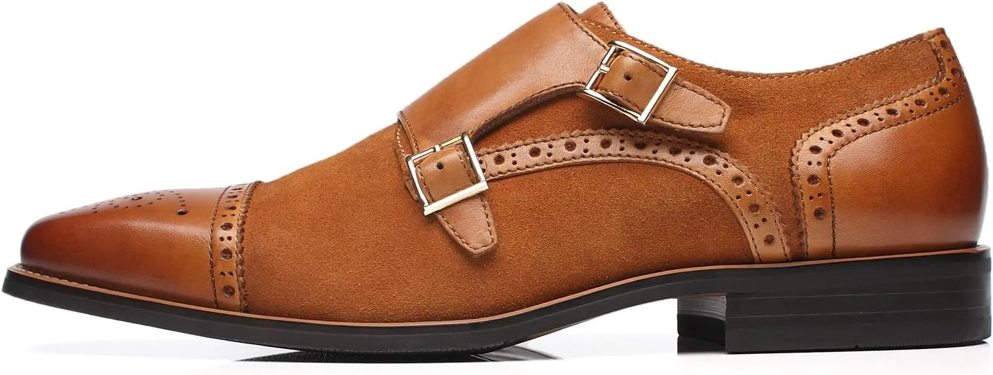 Men Dress Shoes Lace Up Oxford Classic Plain Toe Modern Formal Leather Shoes for Men