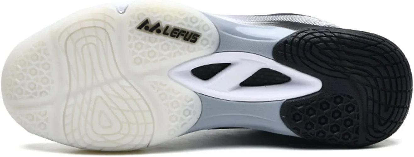 Men's Badminton Shoes Indoor Court Shoes Resistant Non-Slip Racquetball Squash Volleyball Pickleball Shoe Low Top Training Shoes