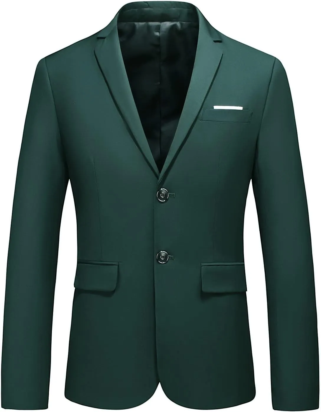 Mens Blazer Jacket Casual 2 Buttons Suit Jacket Single Breasted Sport Coats Modern Wedding Tux Blazer