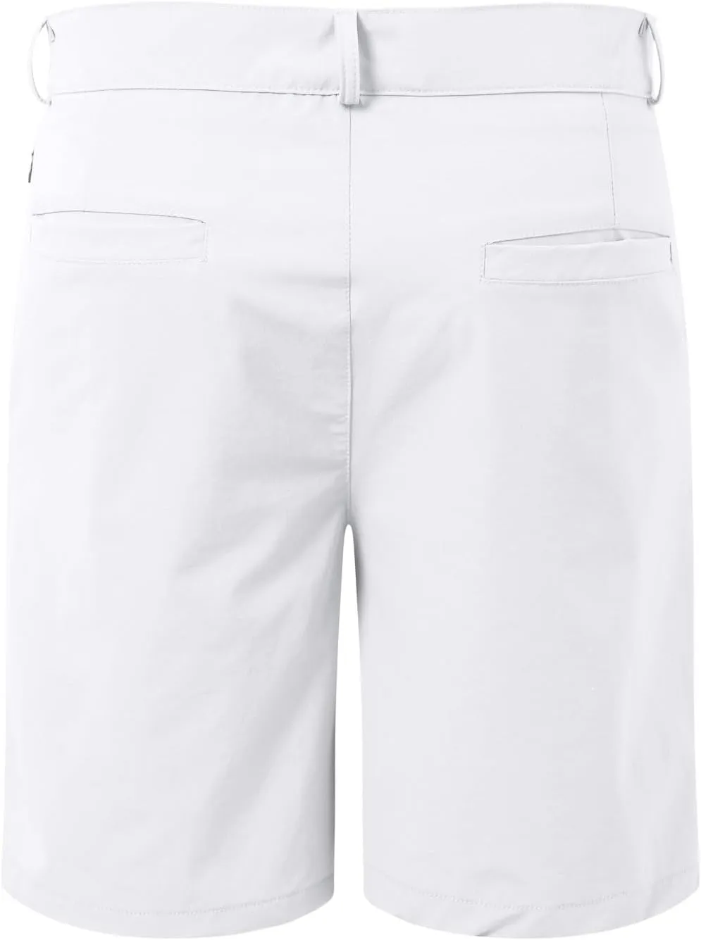 Men's Casual Chino Shorts Comfort Stretch Classic-Fit Flat Front Solid Summer Beach Shorts