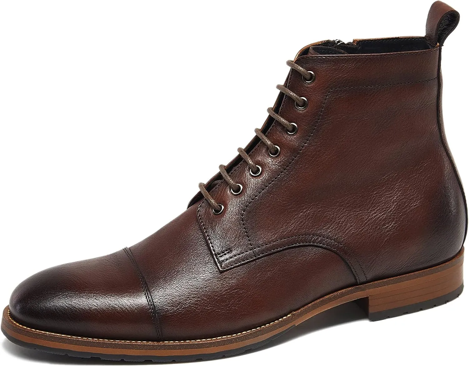 Mens Casual Chukka Boots Leather Dress Boots for Men