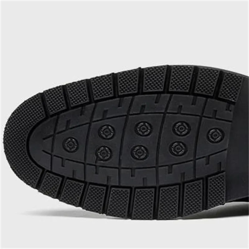 Men's Casual Lace-up Formal Leather Shoes Height-Enhancing Comfortable Versatile Suitable for Banquet Office Daily Travel Soft Sole Non-Slip