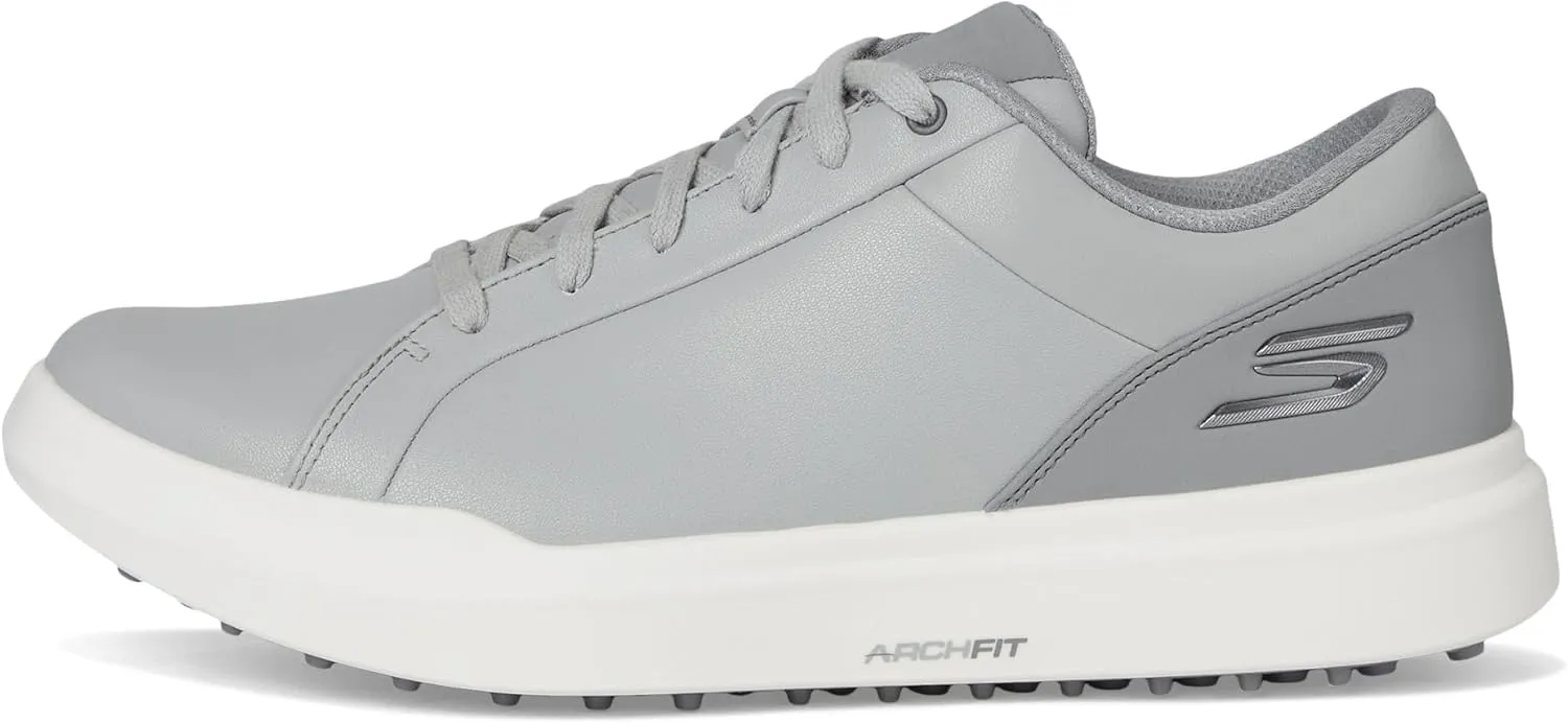 Men's Drive 6 Arch Leather Relaxed Fit Spikeless Golf Shoe Sneaker