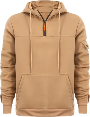 Men's Hoodies Sports Hooded Sweatshirts Training Long Sleeve Hoodie Winter Shirts Solid Color Fall Pullover