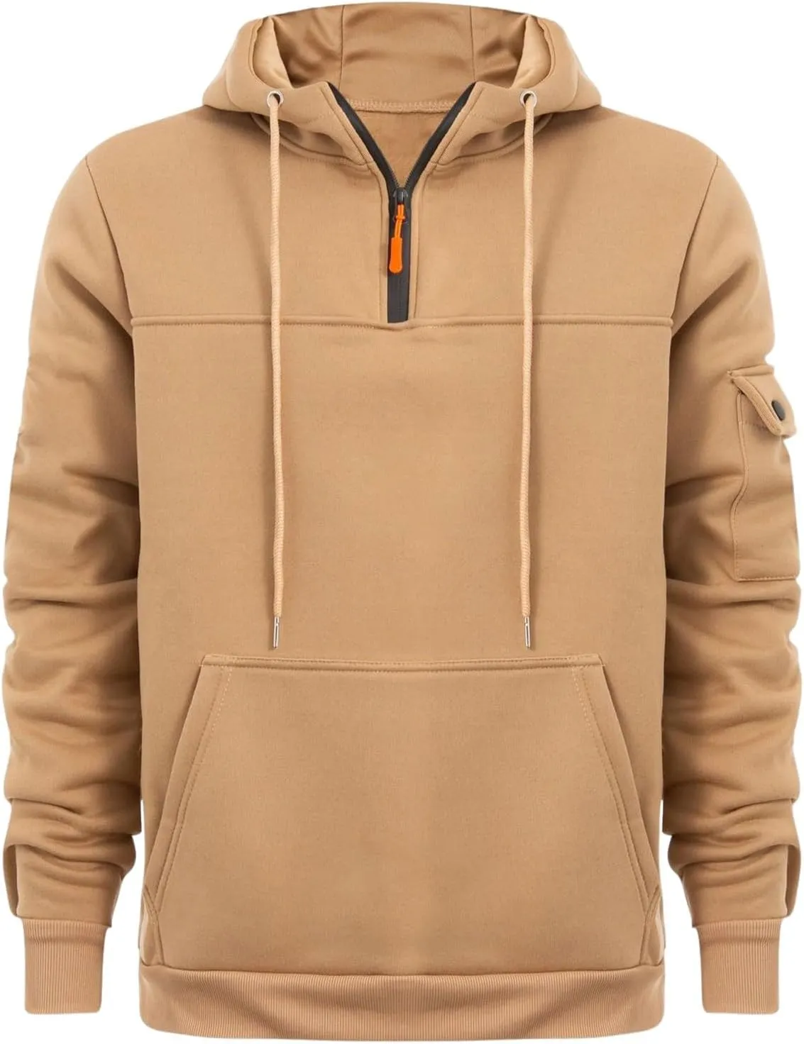 Men's Hoodies Sports Hooded Sweatshirts Training Long Sleeve Hoodie Winter Shirts Solid Color Fall Pullover