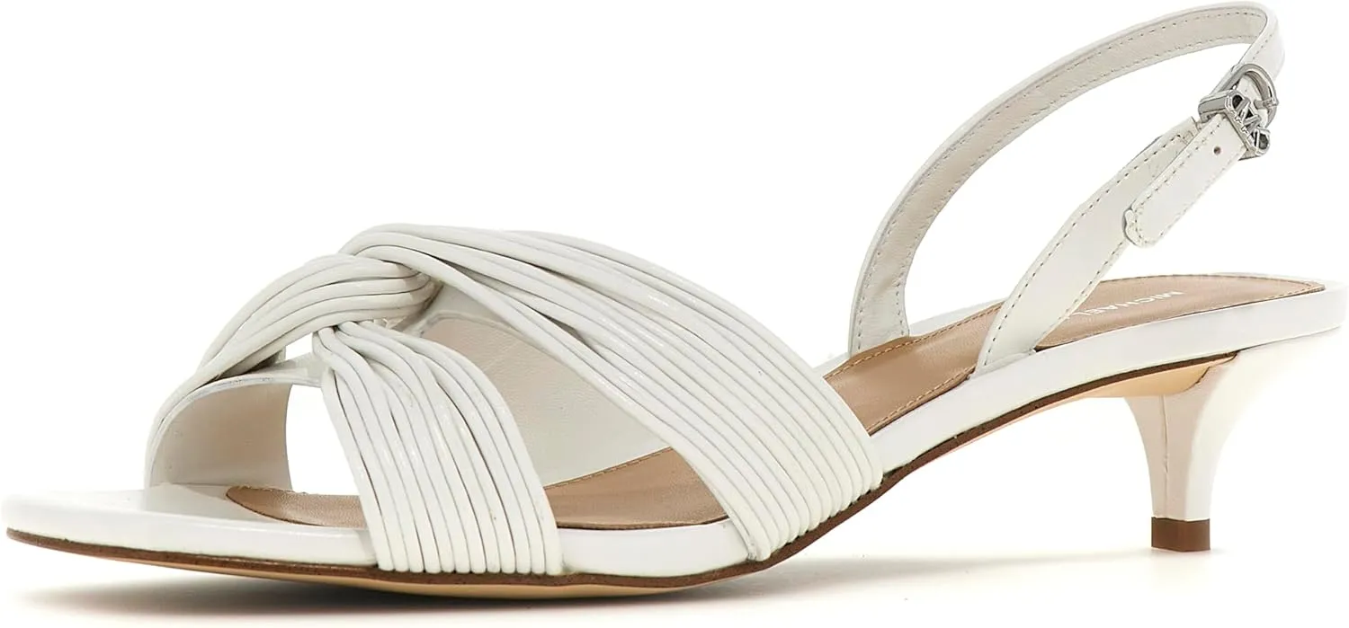 Michael Kors Women's Alessia Kitten Sandal Heeled