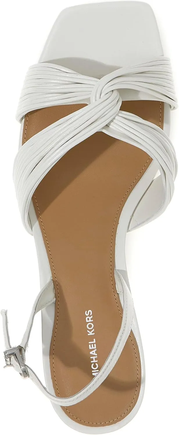 Michael Kors Women's Alessia Kitten Sandal Heeled