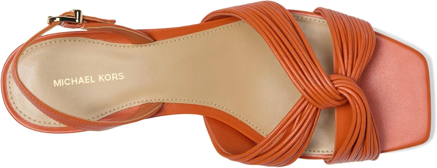 Michael Kors Women's Alessia Kitten Sandal Heeled