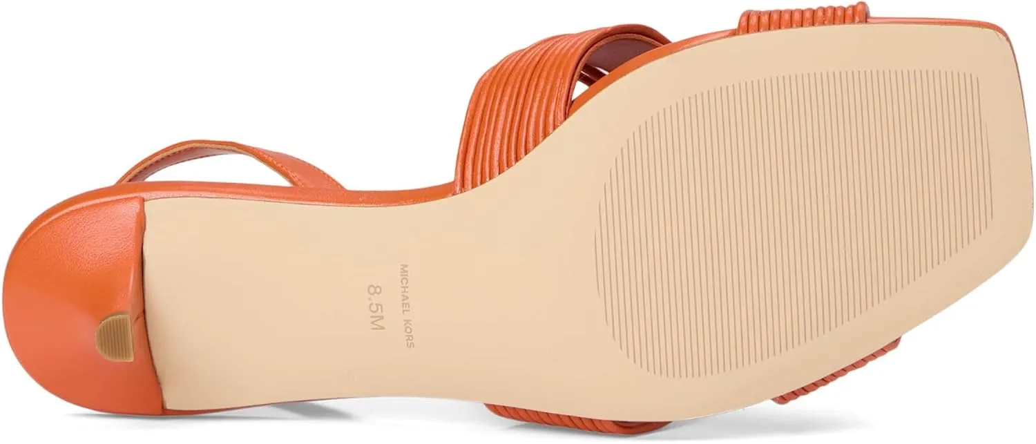 Michael Kors Women's Alessia Kitten Sandal Heeled