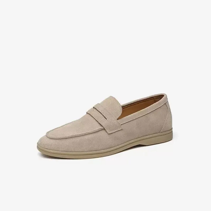 Micro Suede Slip On Upper Loafer