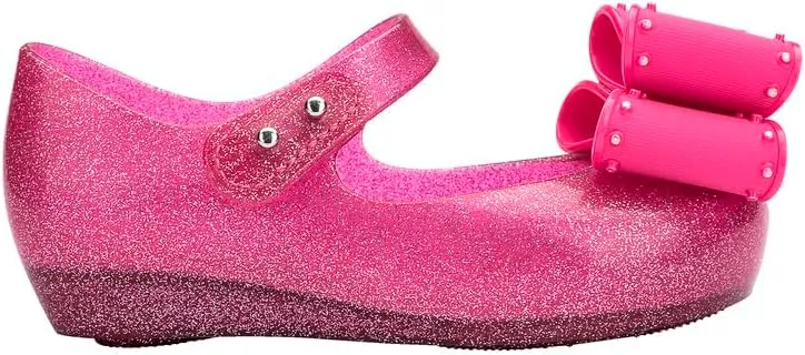 mini melissa Ultragirl Classic Bow Mary Jane Flats for Babies & Toddlers