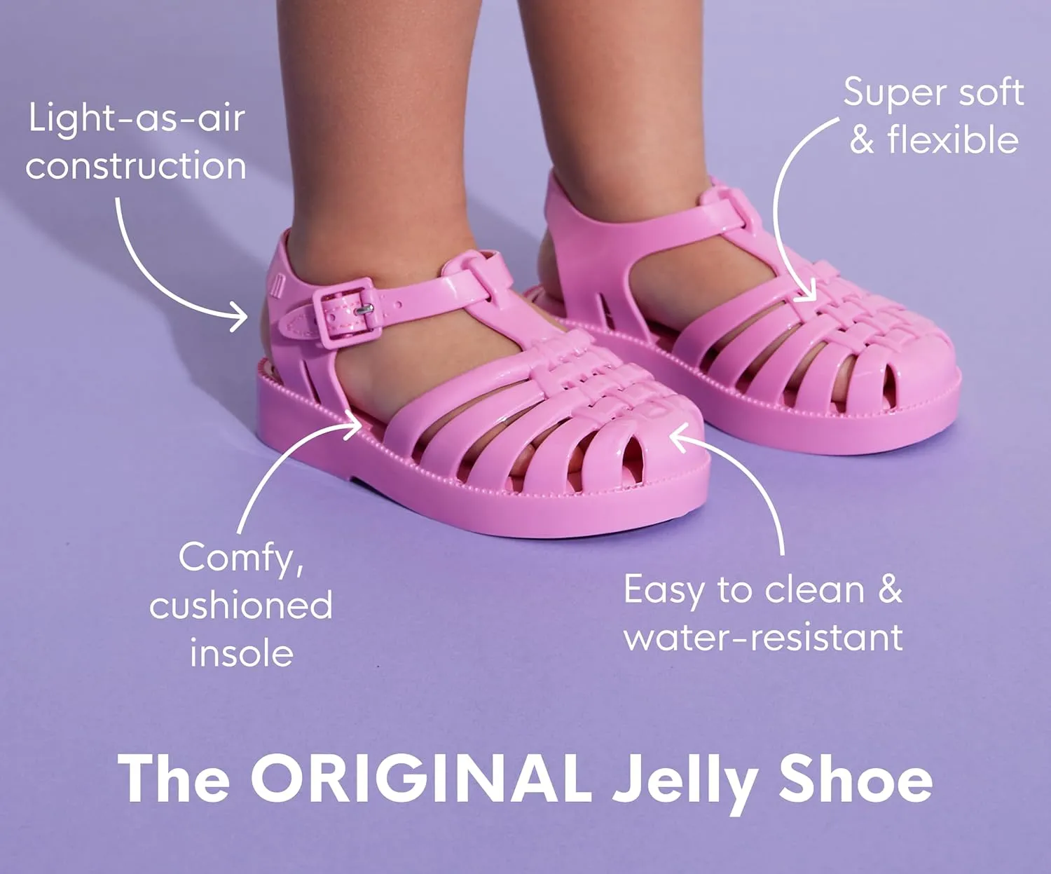 mini melissa Ultragirl Classic Bow Mary Jane Flats for Babies & Toddlers