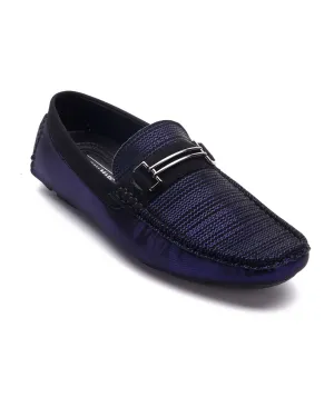 Modern Moccasins - Navy