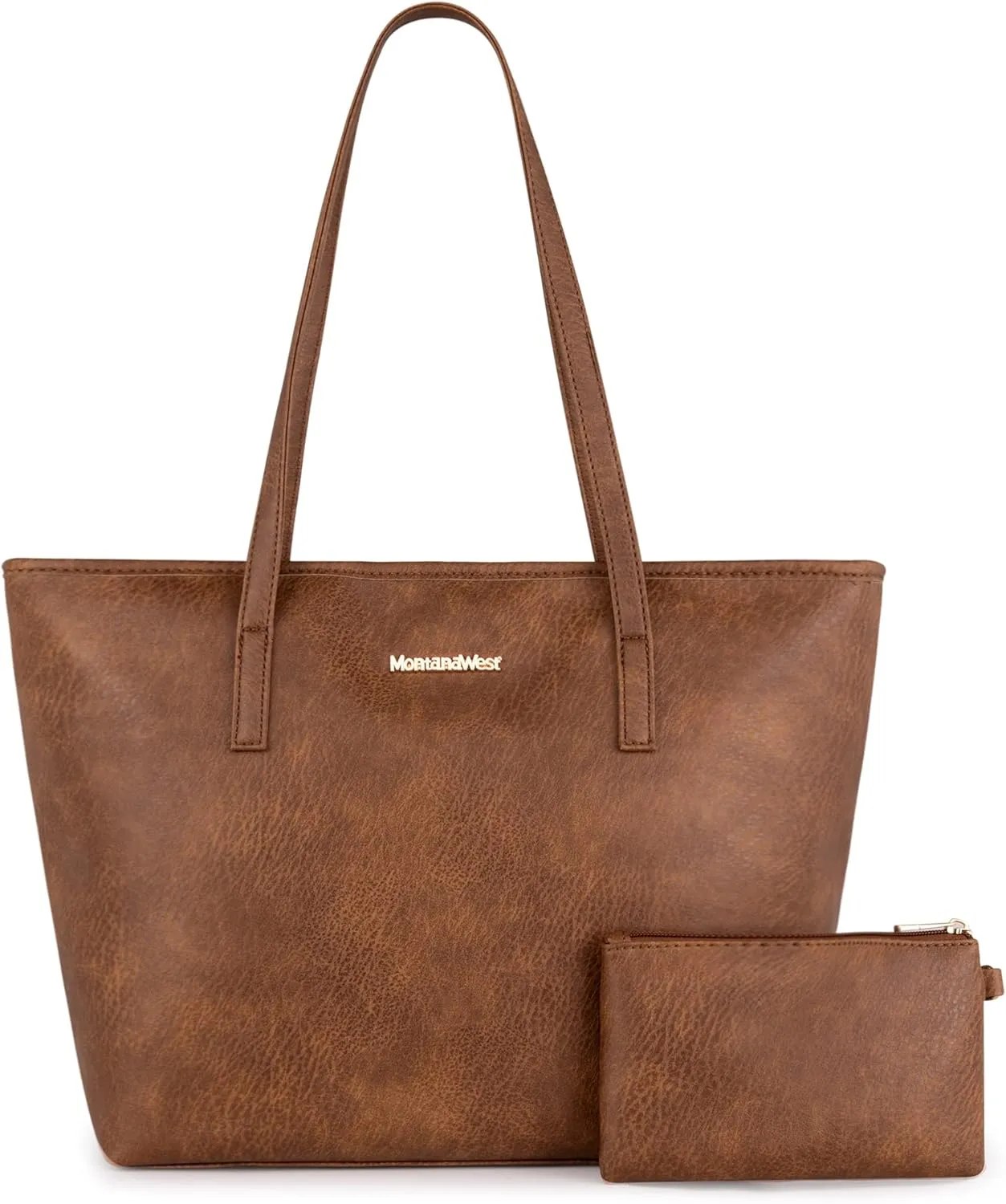 Montana West Tote Bags Vegan Leather Purses and Handbags for Women Top Handle Ladies Shoulder Bags