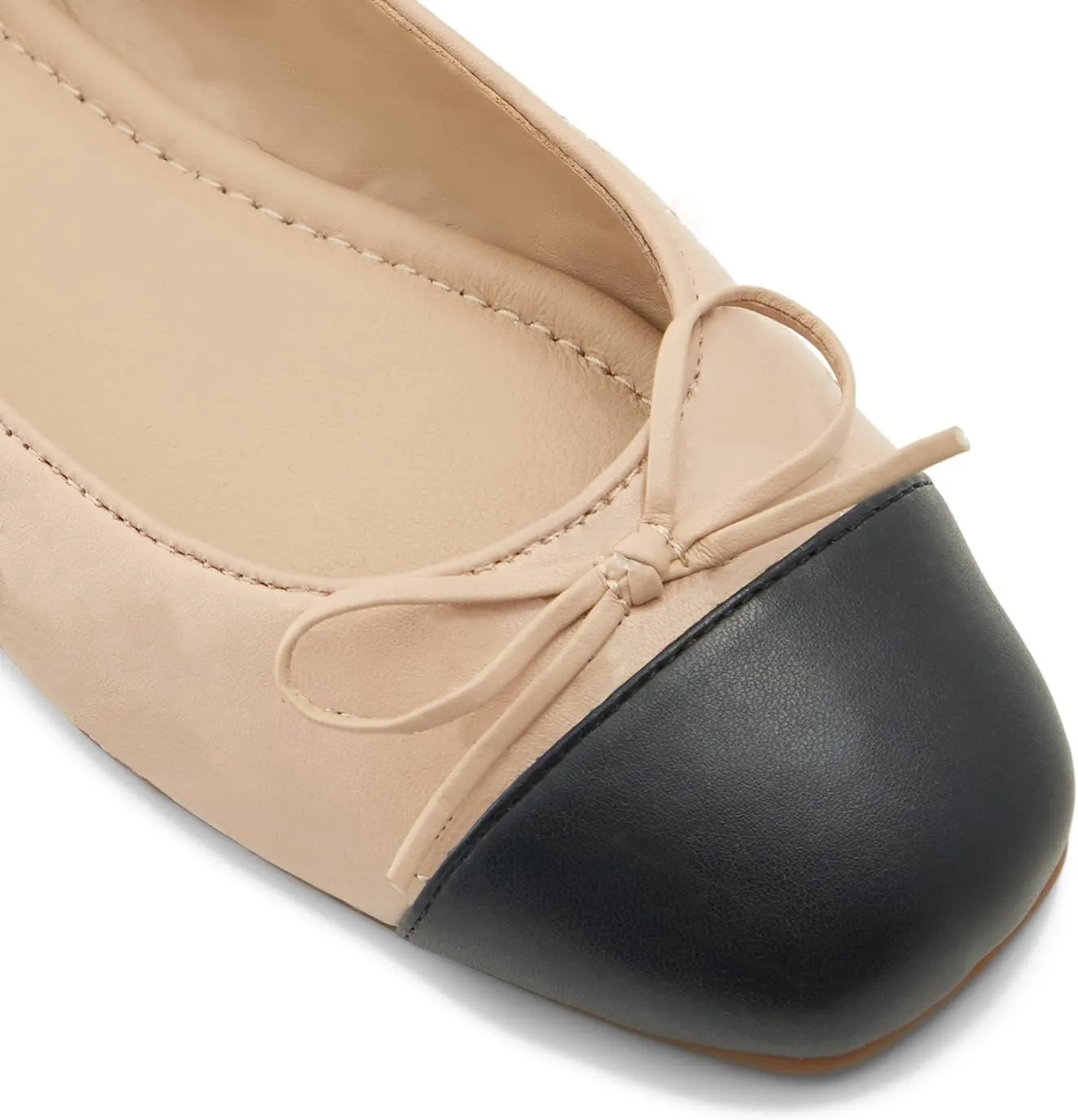 MOOMMO Women Cap Toe Flats Bow Slip On Ballet Flats Comfort Quilted Colorblock Flat Shoes Round Toe Flat Heel Dress Shoes Office Ladies Party Chic Driver Flats Casual 4-11 M US