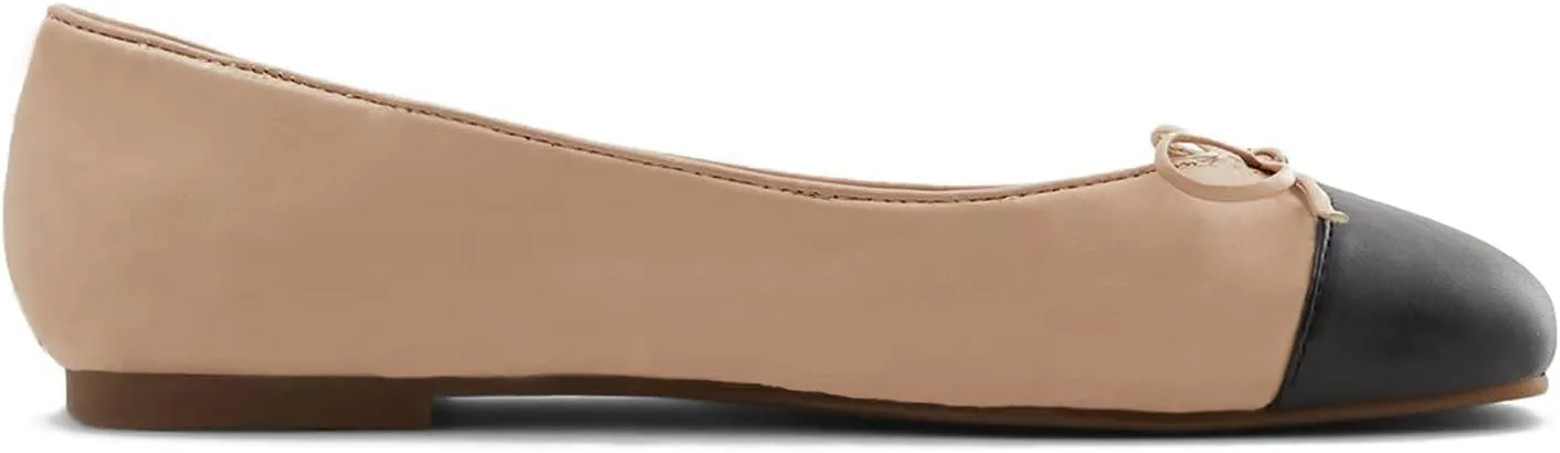 MOOMMO Women Cap Toe Flats Bow Slip On Ballet Flats Comfort Quilted Colorblock Flat Shoes Round Toe Flat Heel Dress Shoes Office Ladies Party Chic Driver Flats Casual 4-11 M US