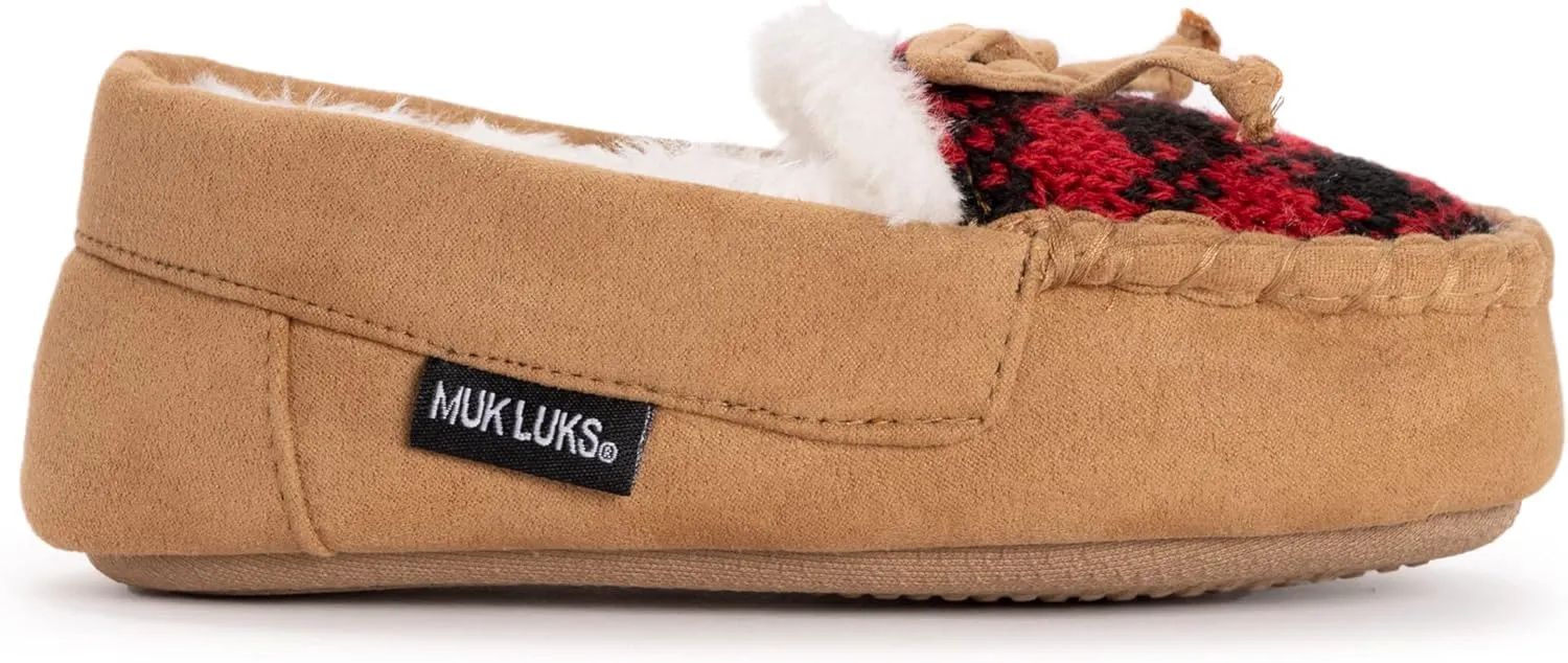 MUK LUKS Unisex-Child Patterned Moccasins