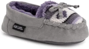 MUK LUKS Unisex-Child Patterned Moccasins