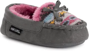MUK LUKS Unisex-Child Patterned Moccasins