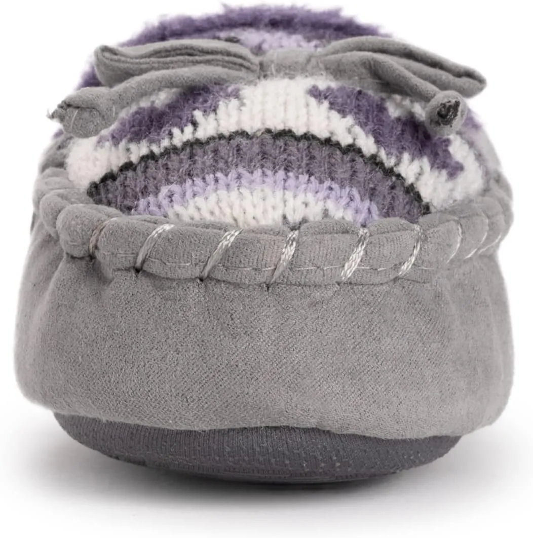MUK LUKS Unisex-Child Patterned Moccasins