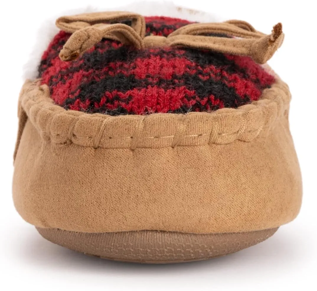 MUK LUKS Unisex-Child Patterned Moccasins